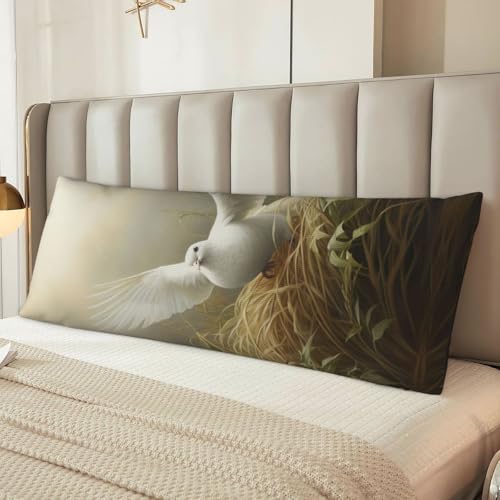 Housse de coussin de corps esthétique imprimée collines - 7