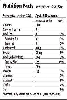 That's It Fruit Bars, Apple And Blueberry, Pack Of 24 (2 Cases) #TOP5