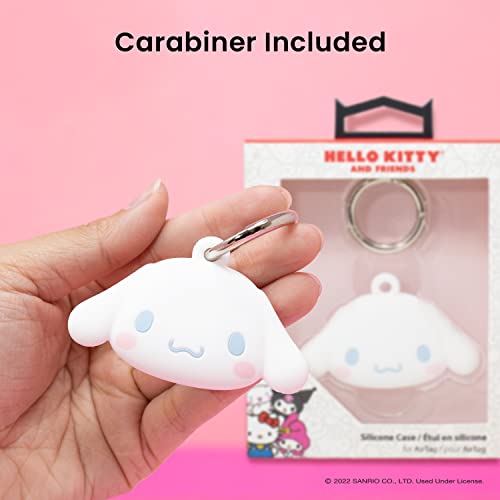 iFace-Sanrio-Friends-Special-Edition-Silicone-Protective-Cover-Designed-for-Apple-AirTags-Cute-Character-Case-Carabiner-Keychain-Clip-Included-Cinnamoroll