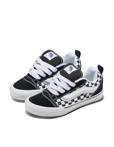 Image of Vans Kids' Knu Skool Shoe - '90s Retro Puffy Fashion Sneakers for Boys & Girls