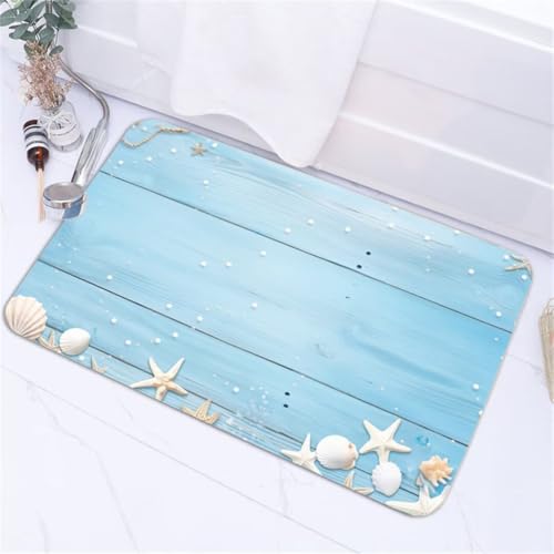 Alfombra de baño de tierra de diatomeas súper absorbente, antideslizante, de secado rápido, fina, lavable, de madera, piedra, 80 x 150 cm