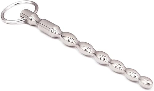 Miniatura 6 de 5,3 pulgadas espada uretral sondeo dilatadores de pene estirador de pene tornillo tapón de pene