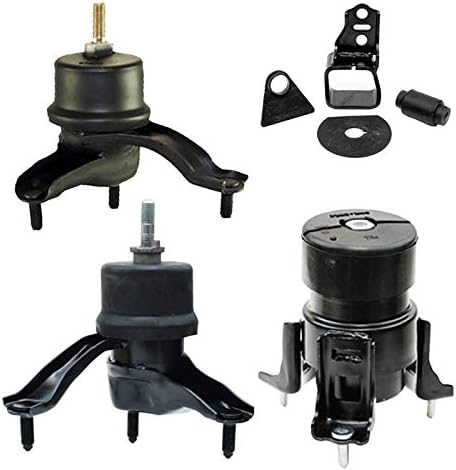 For 2001-2003 Toyota Highlander 3.0L 2WD Engine Motor & Trans Mount Set 4pcs : A4270, A4287, A4281, A4207 - K1859
