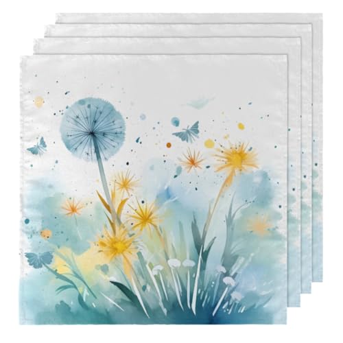 Servilletas de Tela Pardick Florales Cuadradas 20x20 Pulgadas miniatura 1