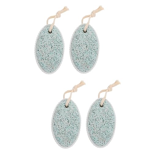 FOMIYES 2sets Feet Rubbing Stone Foot Rasp File Pumice Stone for Corn Removal 2pcs*2