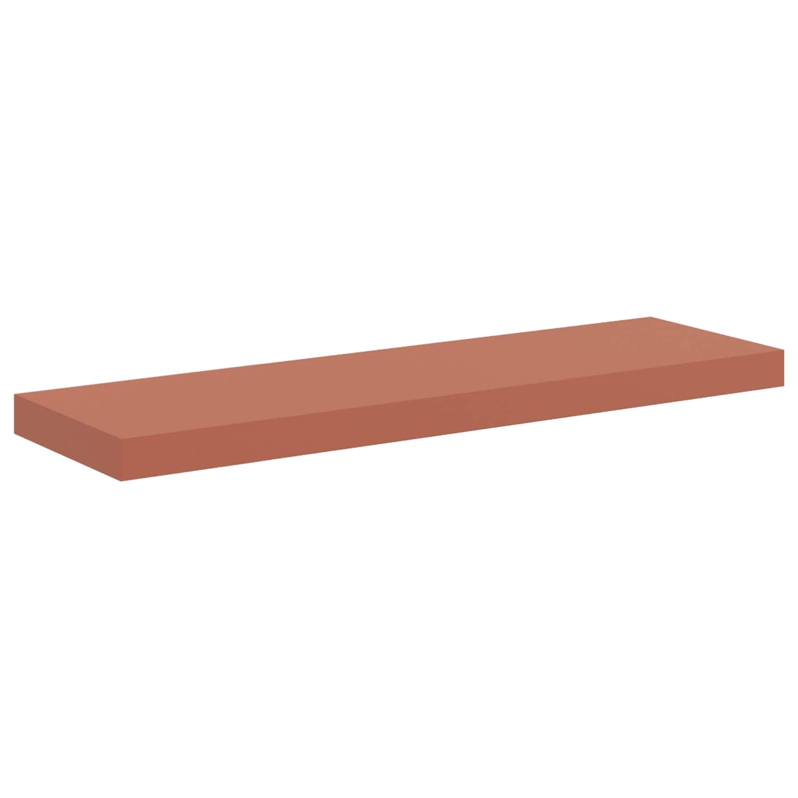 Étagère flottante rouge 90cm pour relooker votre salon ou chambre