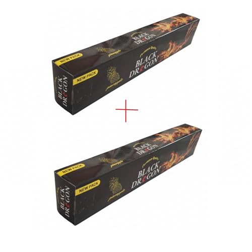 Image of Original Black Dragon Mosquito Repellent Agarbatti - Herbal Incense Sticks, Pineapple Aroma, Safe Indoor & Outdoor Use, Pack of 2 (240 Sticks)