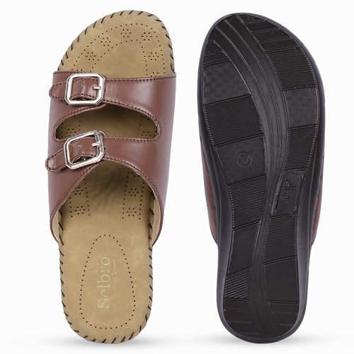 Image of SELBRO Doctor Orthopaedic, Extra soft | Ortho Care Comfortable Slippers For Women & Girls | Weightless | Padded Soft Insole For Boost Comfort & Relief | Best For Joint & Knee Pain DR107
