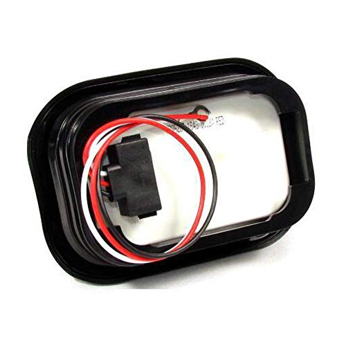 Luz trasera LED rectangular roja Fortpro 5 5/16" x 3 7/16" miniatura 5