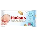 Huggies Pure Extra Care Salviette Umidificate Per Bambini, 400g