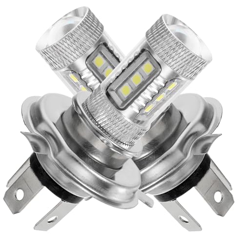 Bombillas H4 LED para faros delanteros con aleación de titanio de alta permeabilidad para coche