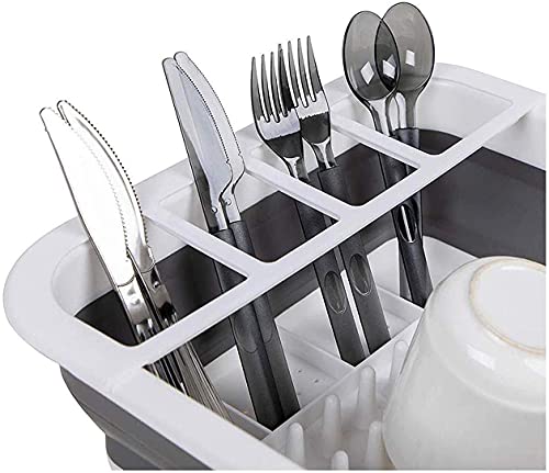 Image of Silicone Plastic Folding Collapsible Or Foldable Durable Sink Dish Rack Drainer Drying Rack Washing Basket for Dish Drainer Rack