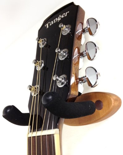 Guitar Wall Holder Made of Wood with Padded Top