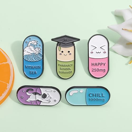 Image of 5Pcs Cartoon Capybara pin, Cute Animal Enamel Pin, Birthday Cake Donut Coffee Corn Roll Lapel Pin Alloy Backpack Pin Enamel Badge Suitable for Daily Decoration Clothes Sweater Hat Bag Collection Party Gift