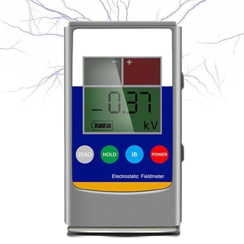 Testeur de champ électrostatique 0-20KV et détecteur antistatique de surface pour caoutchouc
