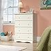 Sauder Pogo 4 Drawer Chest, Soft White finish