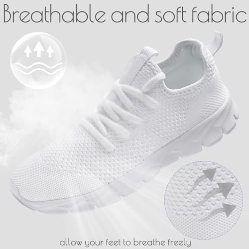 Image of ZGPWZWL Mens Running Shoes Fashion Sneakers Tennis Walking Casual Athletic Lightweight Breathable Workout Gym Comfortable Shoes