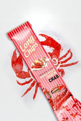 Yengeç Aromalı Uzun Patates Cipsi 75 g – Deniz Ürünlü Çıtır Uzun Patates Cipsi 003604