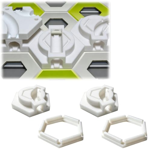 Tunnel Tile Compatible with Gravitrax Track Roof Piece(2Pcs)