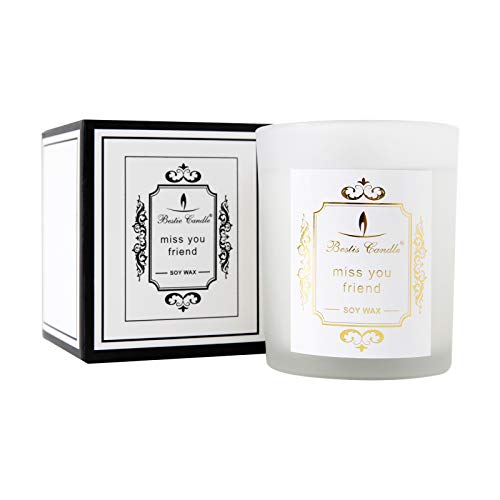 Scented Candles for Womens Gift,100% Natural Soy Candles,50 Hours Long Burning,12.6Oz Jasmine Aromatherapy candles for Home