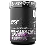 EFX Sports Kre-Alkalyn EFX Powder | pH Correct Creatine Monohydrate Powder Supplement | Strength, Muscle Growth & Performance | 266 Servings (Unflavored)