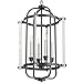 Quorum International 4-LT Entry & Foyer Light - Noir - 6864-4-69