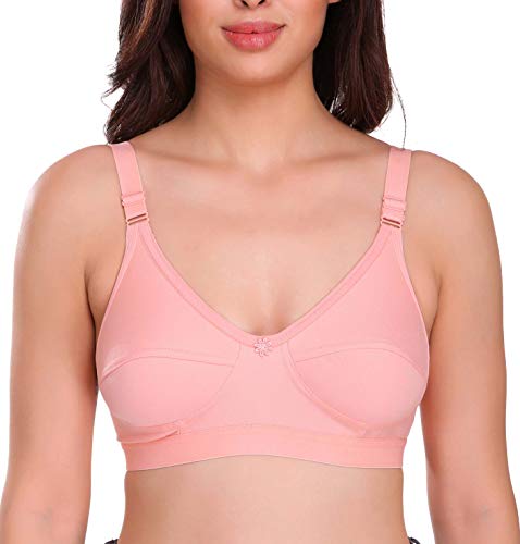 Image of Eve's Beauty Women's Cotton Non-Padded Wire Free Regular Bra