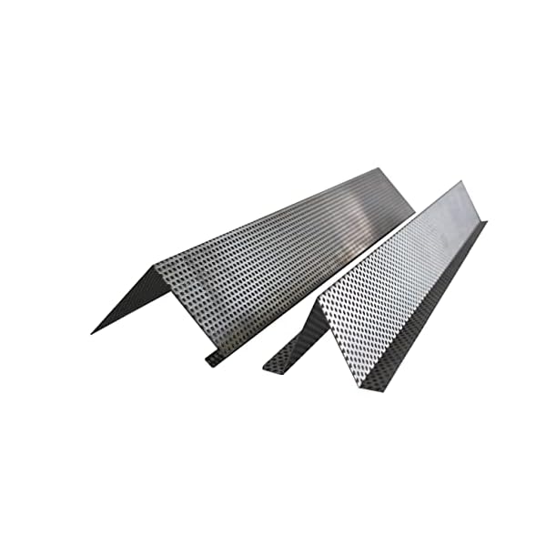 Kiesfangleisten Typ K1 aus Lochblech Rv3-5 Material wählbar (A=10 B=4 C=1,5 D=1cm, Alu-Lochblech Rv3-5 2m) – Bild 6