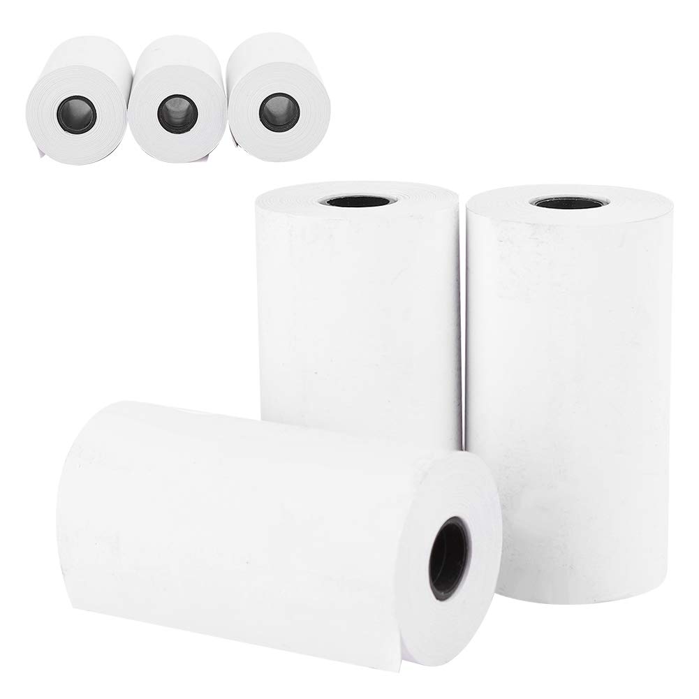 Shanrya Thermal Paper, Printer Accesory, AntiOil 56MM 3PCs Durable 56 x 30mm White for Peripage Printer - Image 3