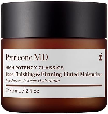 Perricone MD High Potency Classics Face Finishing & Firming Tinted Moisturizer for Face - Mineral Sunscreen with SPF 30 - Lightweight, Fast-Absorbing, Oil-Free - Minimizes Wrinkles - Vegan - 2 fl oz