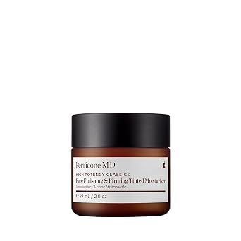 Perricone MD High Potency Classics Face Finishing & Firming Tinted Moisturizer for Face - Mineral Sunscreen with SPF 30 - Lightweight, Fast-Absorbing, Oil-Free - Minimizes Wrinkles - Vegan - 2 fl oz