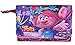 Produktbild Geldbeutel mit Namen | Motiv Trolls in lila & pink inkl. Namensdruck | Bedrucken & Personalisieren | Geldbörse Kindergeldbeutel Druckknopfverschluss Münzfach