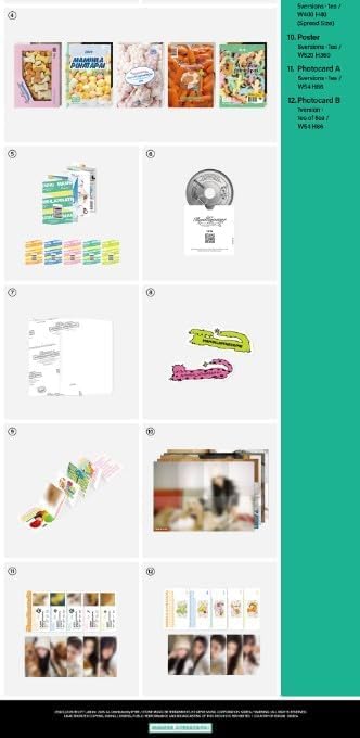 ILLIT MAMIHLAPINATAPAI 4º Mini Álbum Paw Ver. (IROHA Ver.)