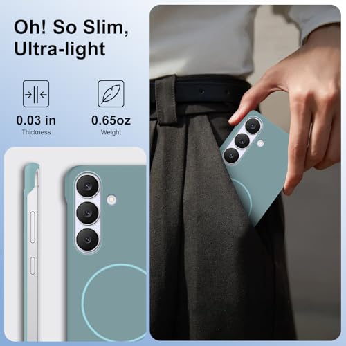 Coque Samsung S25 Plus magnétique haut de gamme toucher nu