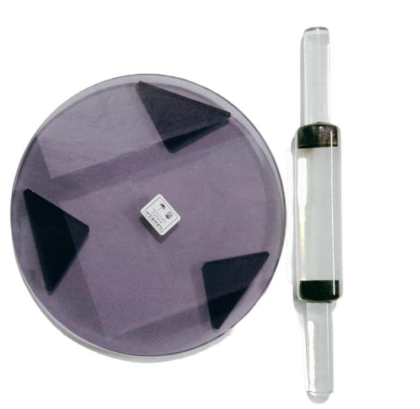 Buy Chakla Belan Acrylic Transparent and Marble Rolling Pin and Chakla