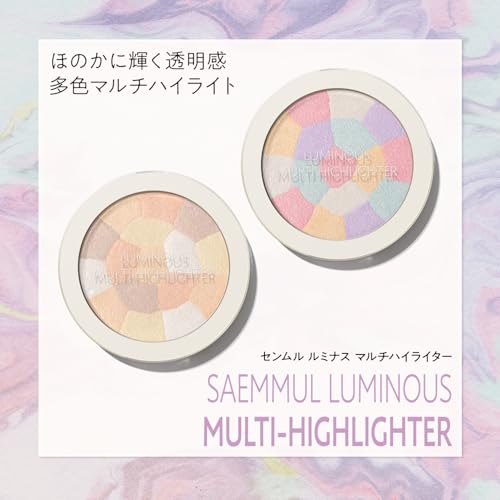 ザ セム(The Saem) ルミナス マルチハイライター 01 ピンクホワイト 8g の商品画像 1