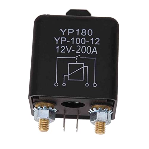 Relais de voiture 12V 200A 4 broches continu pour moteur de camion