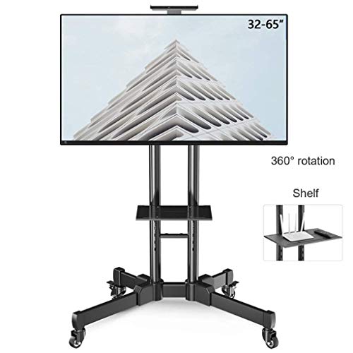 Universal TV Stand con ruedas, soporta pantallas 32 a 65 pulg miniatura 2