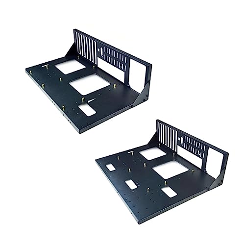 Chasis Abierto para Computadora Dual-Way Server Soporte para Placa Madre E-ATX/ATX Abierto Refrigeración Negro modelo 500386654A2 miniatura 2