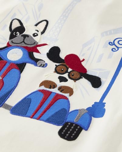 Image of Gymboree Boys and Toddler Embroidered Graphic Long Sleeve Layered T-Shirts