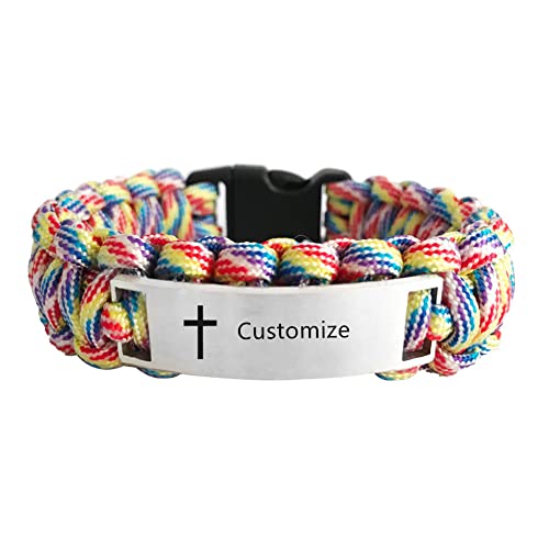 AMRECH WWJD & HWLF �u���X���b�g �j���p �X�e�����X�X�`�[�� �p���R�[�h�u���X���b�g What Would Jesus Do He Would Love First Cross ���X�g�o���h �C���X�s���[�V���� �@���I���}�C���_�[�W���G��