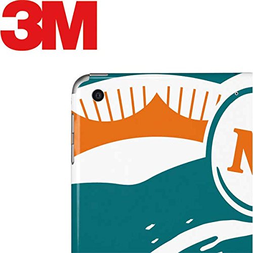 Skinit Decal Tablet Skin Compatible with iPad 9.7in (2018) - Officially Licensed NFL Miami Dolphins Retro Logo Design