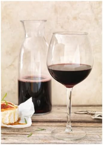 8 X HEDERLIG Red Wine Glass, Clear glass59 cl + Finnchley Refill Pen Free