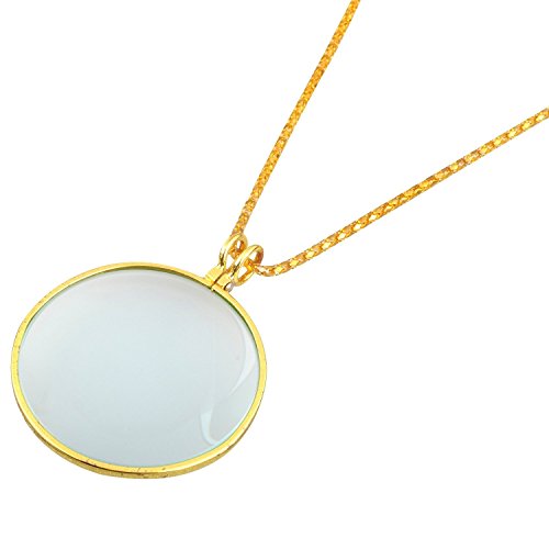 Gadgets Collection 5X Necklace Magnifier 1-3/4
