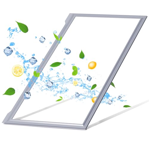 LXun Upgrade 39.7'x16.9' W10830162 French Door Refrigerator Door Gasket Seal Compatible with KitchenAid Whirlpool Maytag Refrigerator Door Seal Replacement Part 12723206AP W10179332 W10199876 Seal