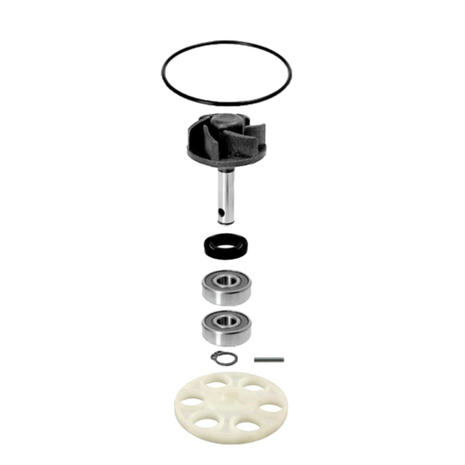 Kit de revisión Bomba de agua compatible con Yamaha Yq Aerox 50 2001-2002
