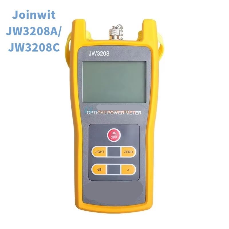 luxmètre à fibre optique, Compteur de puissance à Fiber optique Joinwit JW3208A/JW3208C avec connecteurs SC/FC -70 ~ + 6dBm ou -50 + 26dBm FTTH(JW3208C -50 to 26)