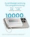Anker Zolo magnetische Powerbank, 10K kabelloses Ladegerät, 30W Max. Schnellladen, integriertes USB-C Kabel & Ständer, für iPhone 17/16/15 Serie, AirPods etc.