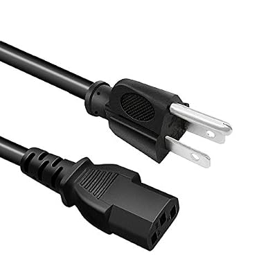 3 Prong Power Cord 8.2ft Replacement for Samsung QN65S90D LN-T3253H LN46A580P6F LN46A650A1F LN52A650A1F LN40B650T1F LN40B750U1F LN46A630M1F LN52A630M1F TV AC Cable