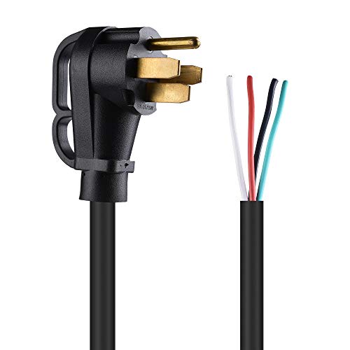 Cable Matters 4 Prong Replacement 50 Amp Rv Power Cord (Nema 14-50P To 4 Wire) - 25 Feet #TOP4